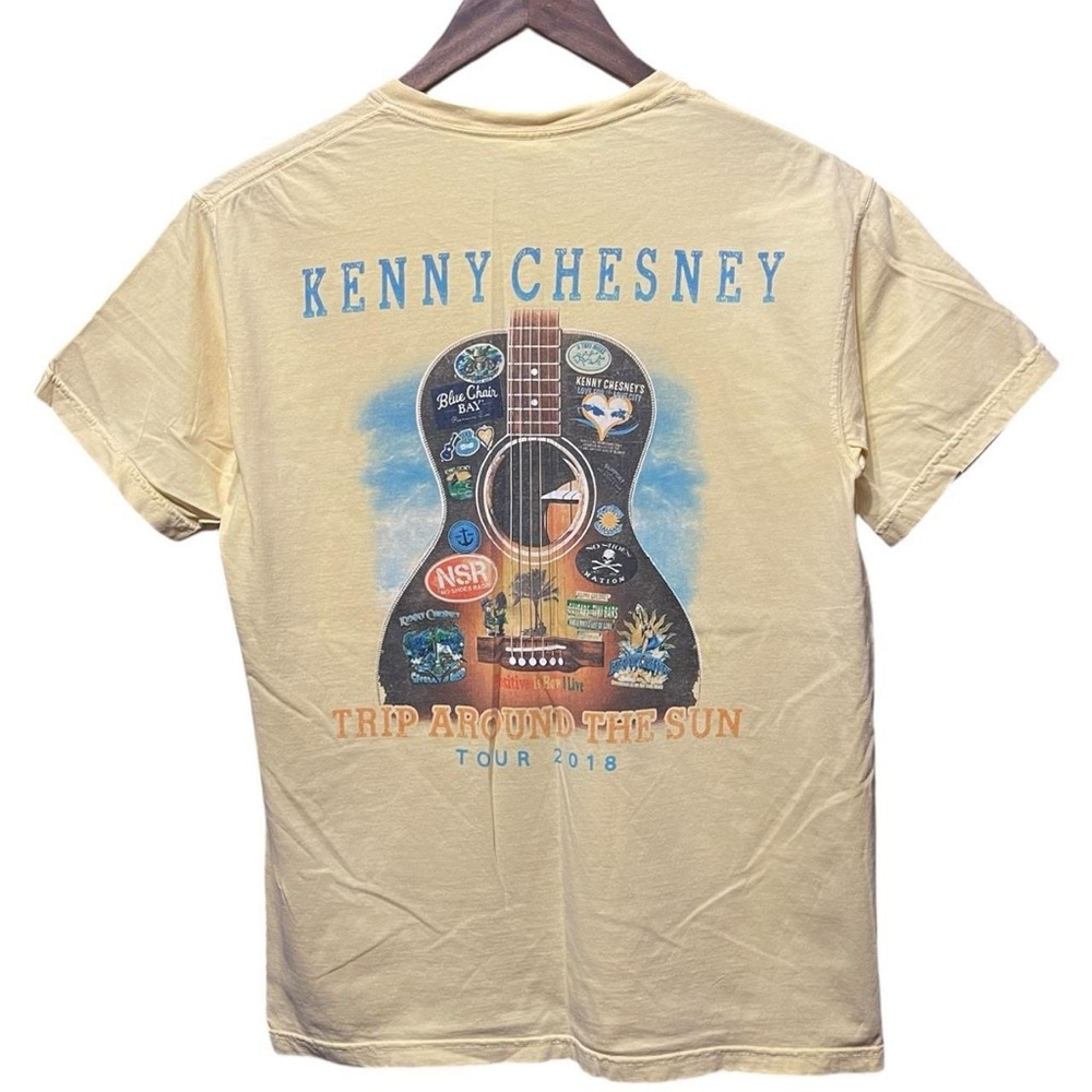 2018 Kenny Chesney trip around the sun tour country music tour concert T-shirt - Picture 4 of 6